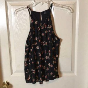 Forever 21 Floral Halter Top  - Medium